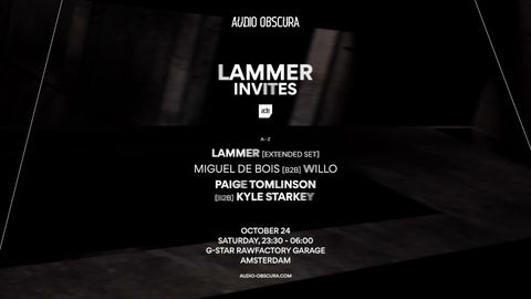 Paige Tomlinson Pop Up – ADE Amsterdam, zaterdag 24 oktober 2026
