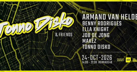 Tonno Disko & Friends presents Armand van Helden – Hemkade 48 Zaandam, ADE zaterdag 24 oktober 2026