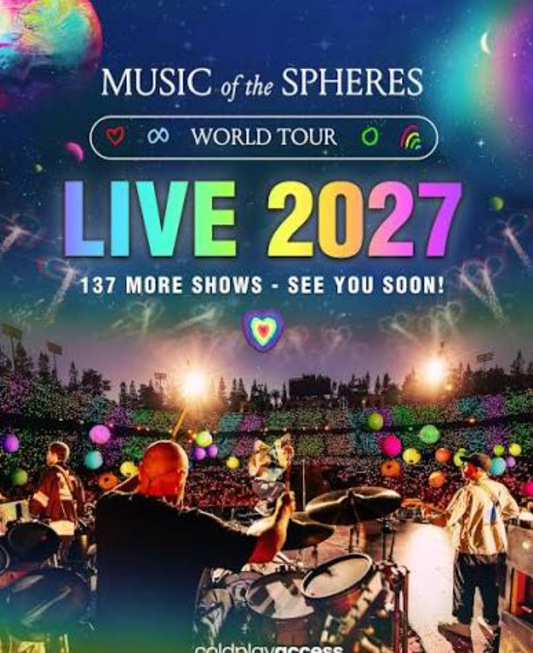 coldplay amsterdam show 2027 tour