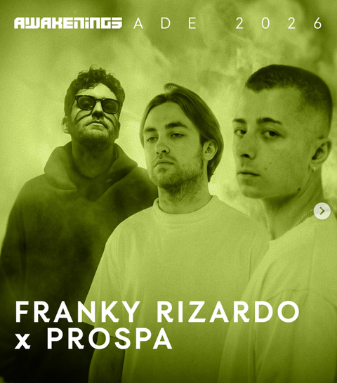 Franky Rizardo x Prospa Tickets – Awakenings ADE 2026 | Sugarfactory Halfweg