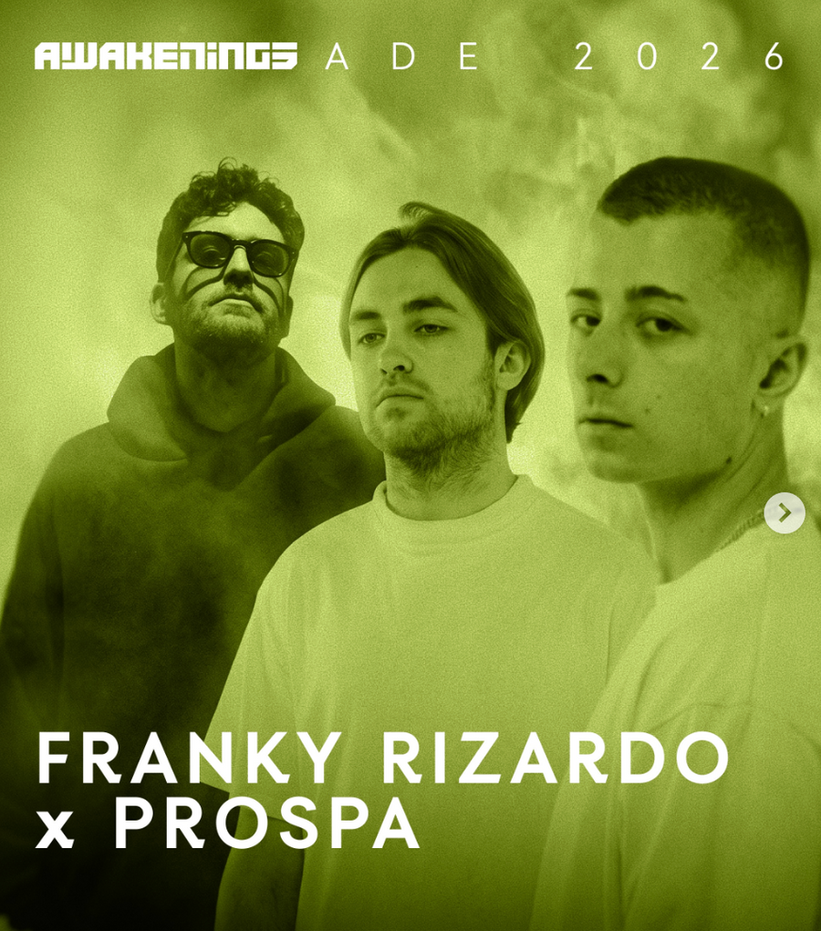 Franky Rizardo x Prospa Tickets – Awakenings ADE 2026 | Sugarfactory Halfweg