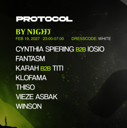 Protocol | By Night – Rotterdam Rave Kick-Off '27 – Ahoy Rotterdam – Tickets