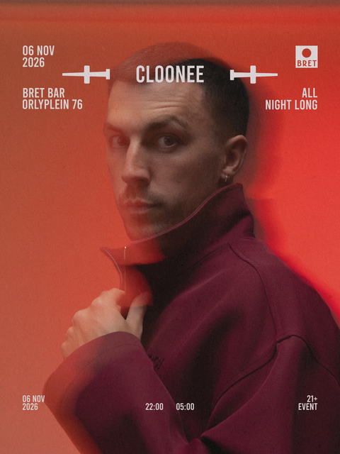 Cloonee All Night Long – BRET Amsterdam – 6 november 2026