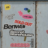 Benwal Secret Warehouse poster – ADE 2026 – geheime warehouse-locatie Amsterdam – vrijdag 23 oktober 2026, 23:00–06:00 (sold out)