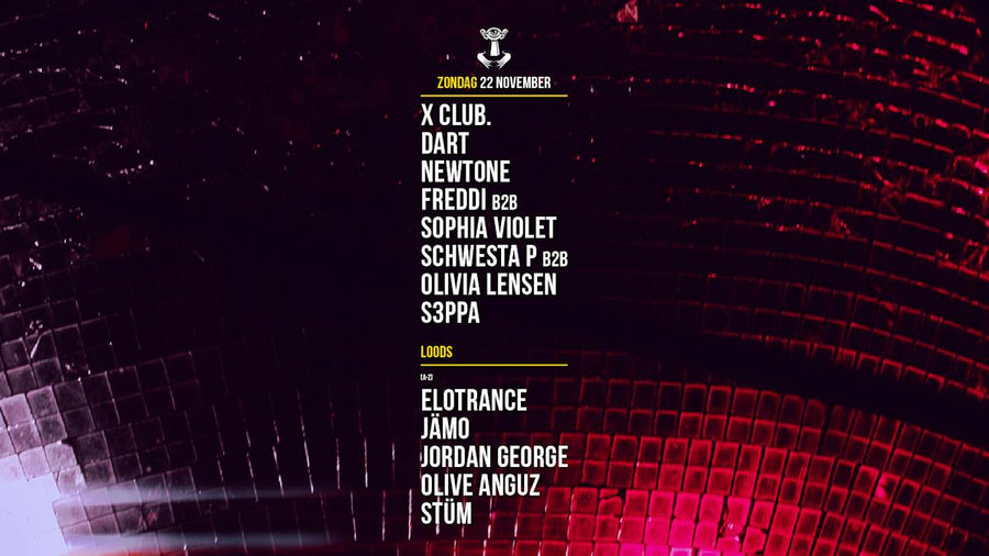 X CLUB. DART NewTone Freddi – Thuishaven Amsterdam – 22 november 2026 – tickets