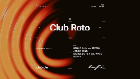 Club Roto Halloween – Lofi Amsterdam – 31 oktober 2026 – tickets
