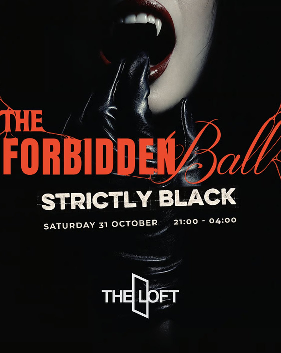 The Forbidden Ball – The Loft Amsterdam, zaterdag 31 oktober 2026