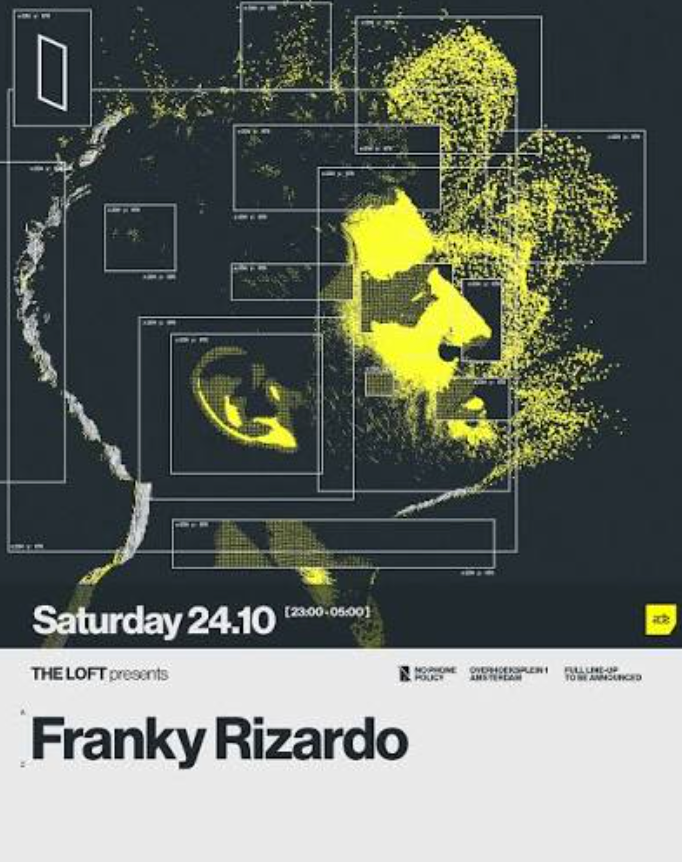 Franky Rizardo bij The Loft tijdens ADE, zaterdag 24 oktober in Amsterdam