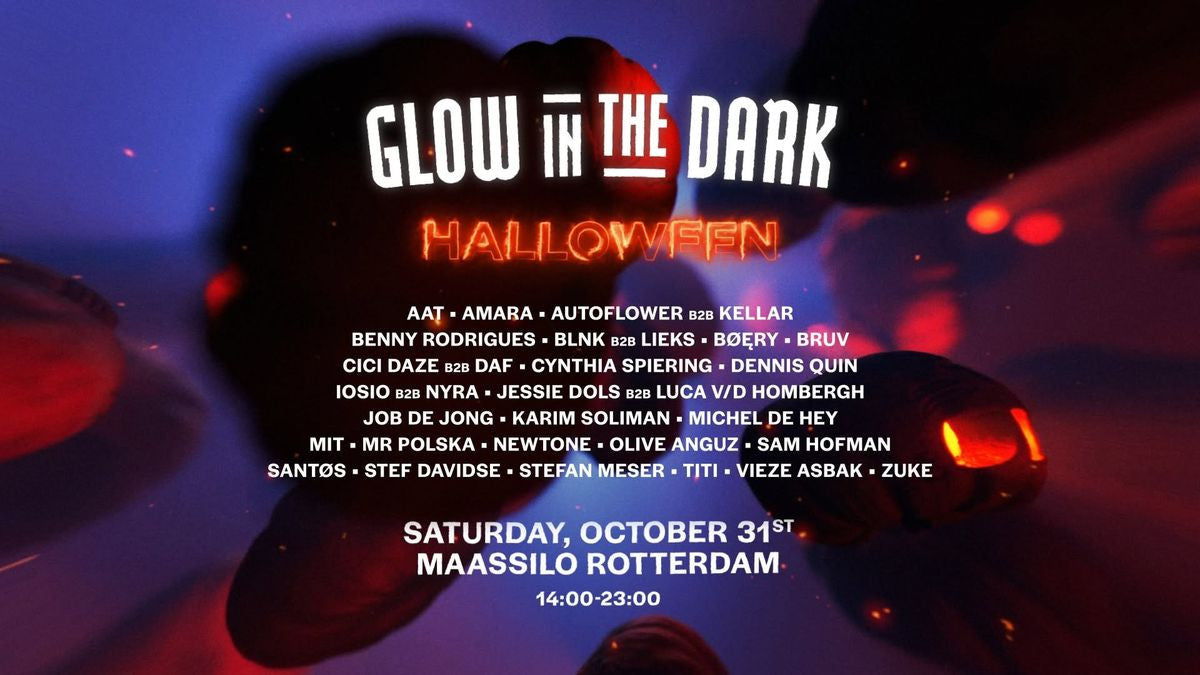 Glow in the Dark 'Halloween Special' 2026 – Maassilo Rotterdam – zaterdag 31 oktober 2026