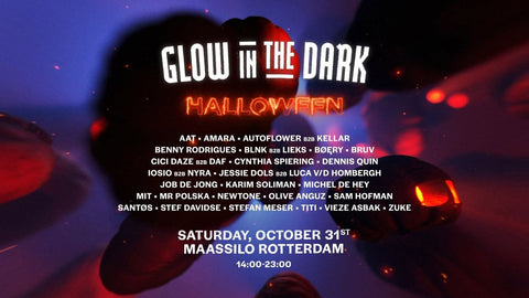 Glow in the Dark 'Halloween Special' 2026 – Maassilo Rotterdam – zaterdag 31 oktober 2026