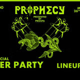 Flyer Prophecy presented by Prospa – The Official After Party, maandag 26 oktober 2026, 08:00–16:00, ADE Amsterdam