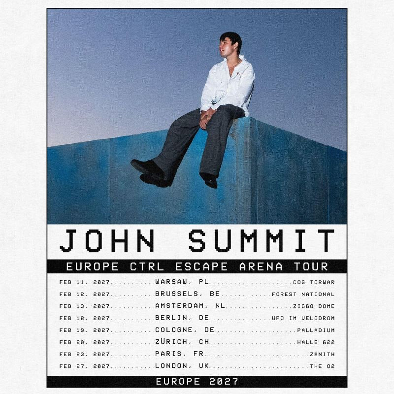 CTRL ESCAPE Arena Tour - John Summit - Ziggo Dome Amsterdam - zaterdag 13 februari 2027