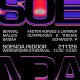 Soenda Indoor 2026 – Werkspoorkathedraal Utrecht – zaterdag 21 november 2026