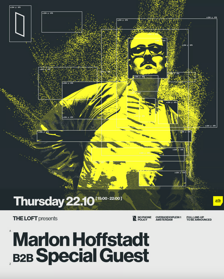 The Loft Presents: Marlon Hoffstadt B2B Special Guest - Amsterdam - donderdag 22 oktober 2026