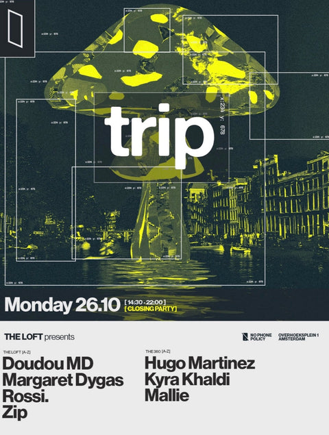 trip – The Loft presents ADE Closing Party, maandag 26 oktober 2026, Amsterdam